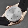 Revue Thommen Men's 'Diver' Blue Dial Black Rubber Strap Swiss Automatic Watch 17571.2865