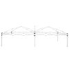 3 x 6m Home Use Outdoor Camping Waterproof Folding Tent with Carry Bag White