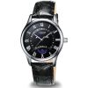 New AESOP Watch Men Sapphire Crystal Quartz Wrist Wristwatch Moon Phase Leather Male Clock Relogio Masculino Hodinky reloj hombr